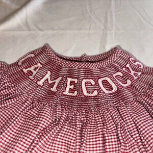 Baby Girl Smocked South Carolina Gamecocks USC Forever to Thee Bubble Size 3M